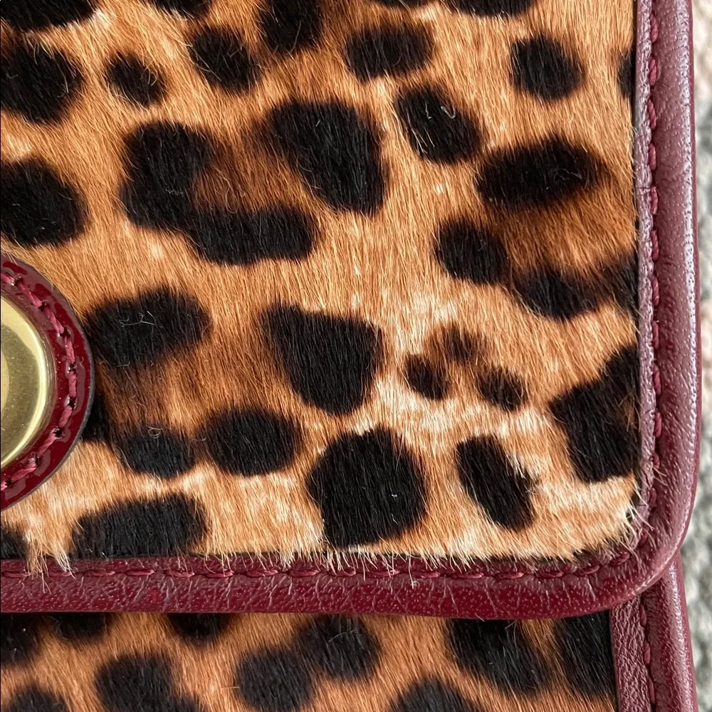 COACH Pony Hair & Leather Crossbody Bag